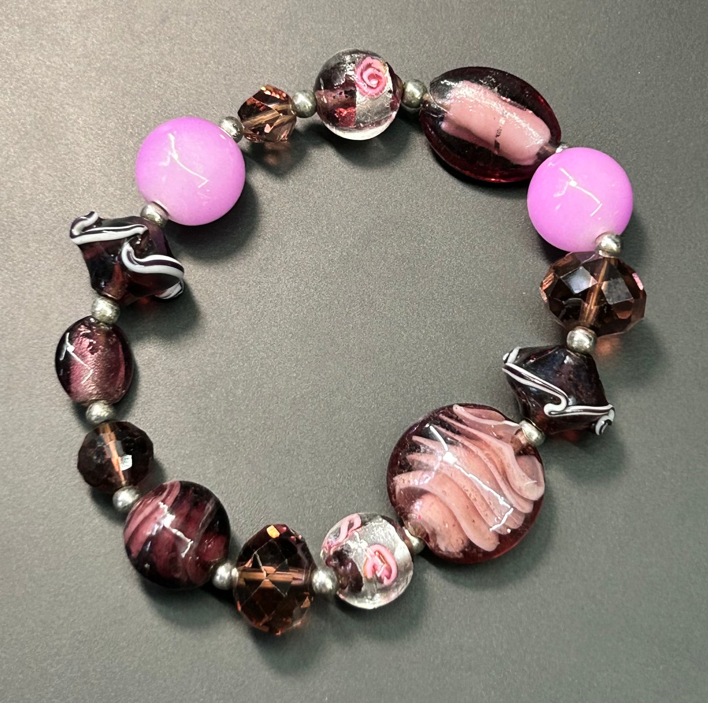 Glass Stretch Bracelet
