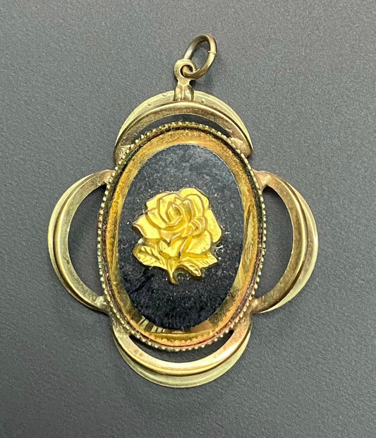 Vintage Rose Pendant