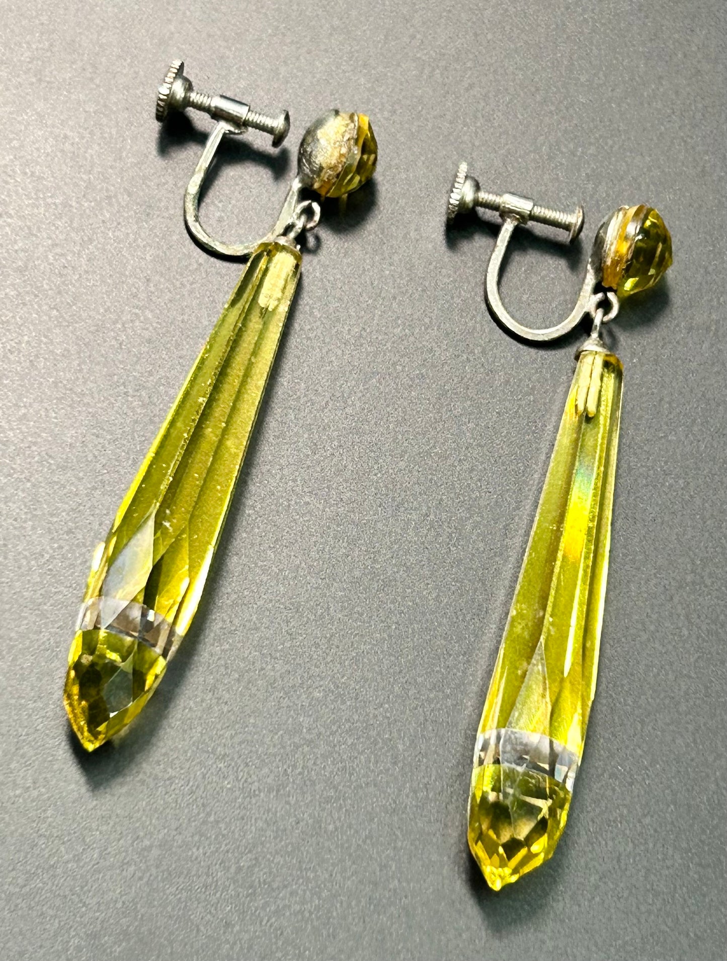 Vintage Uranium Glass Set
