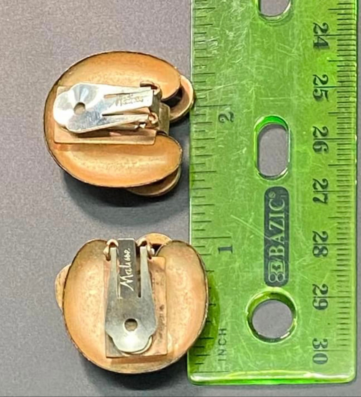 Matisse Copper Clip Earrings