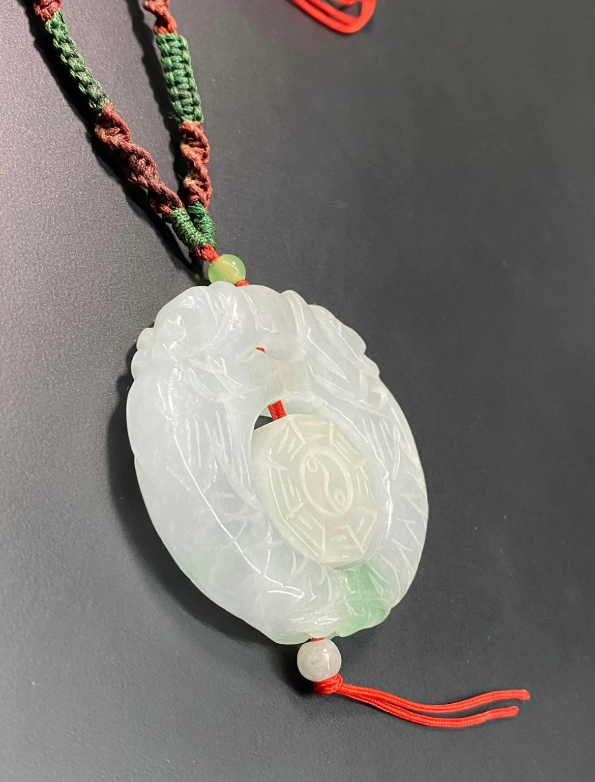 Asian Stone Cord Necklace