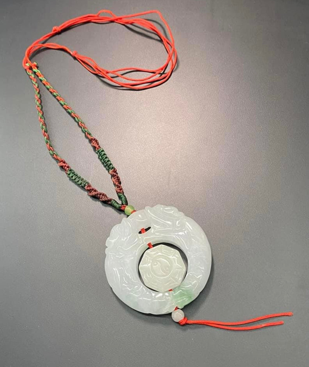 Asian Stone Cord Necklace