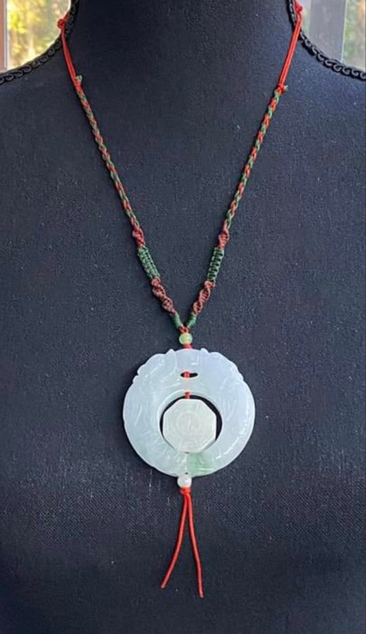 Asian Stone Cord Necklace