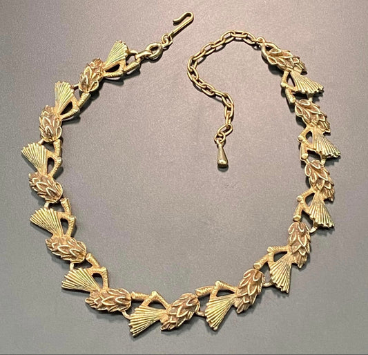 Vintage Pinecone Necklace