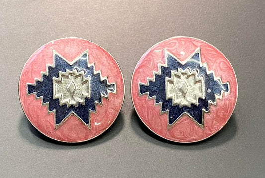 Southwestern Enamel Earrings