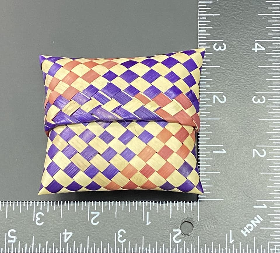 Basket Weave Pouch