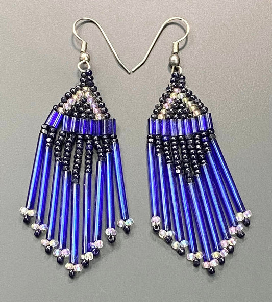 Glass Seed Bead Earrings