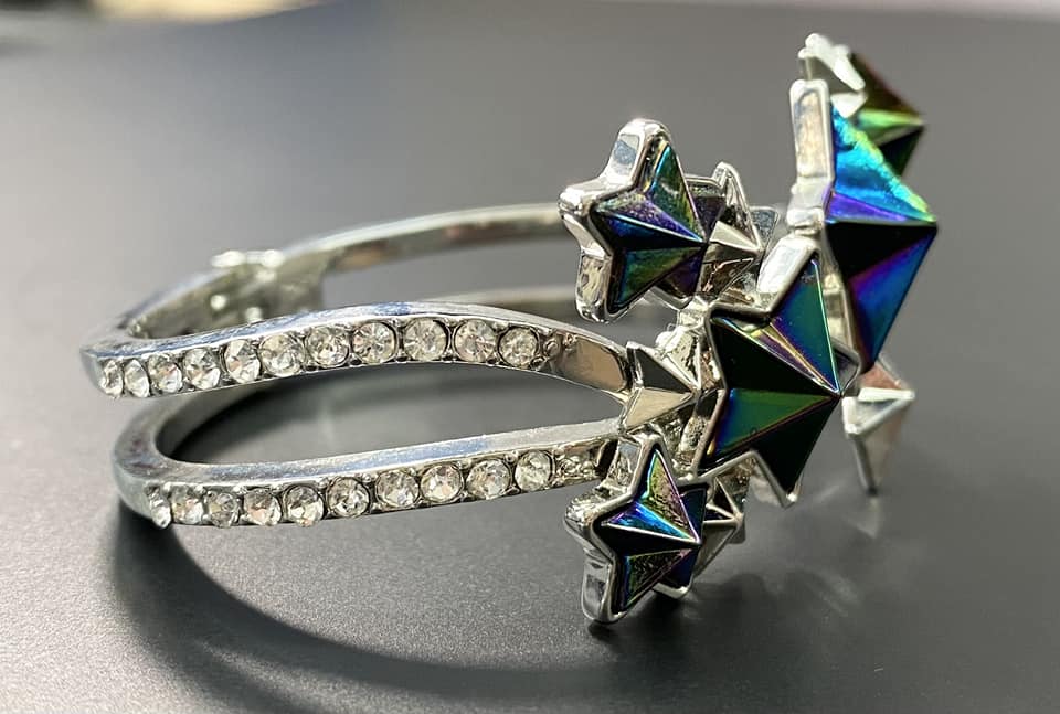 Rhinestone Star Bracelet