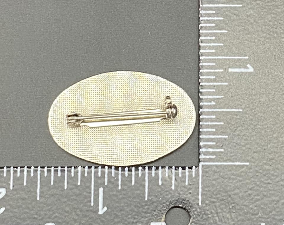 Black & Gold Brooch