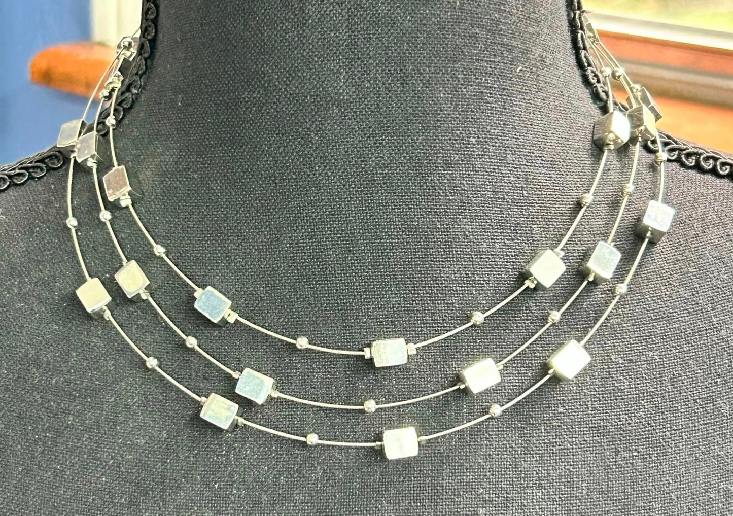 Lia Sophia 3 Strand Necklace