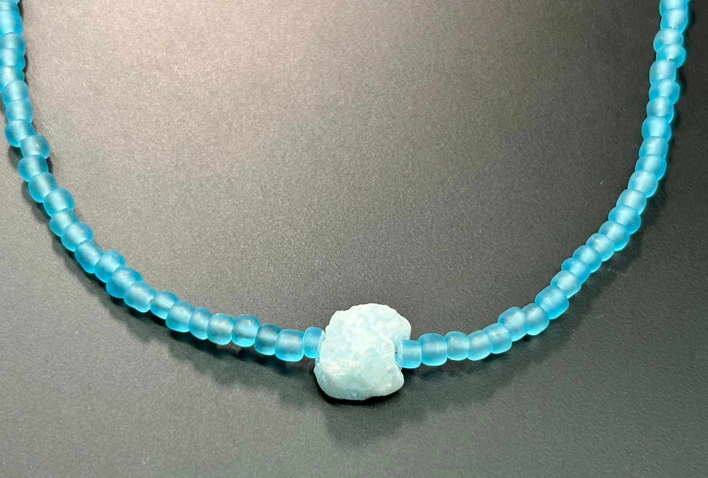 Glass & Stone Necklace