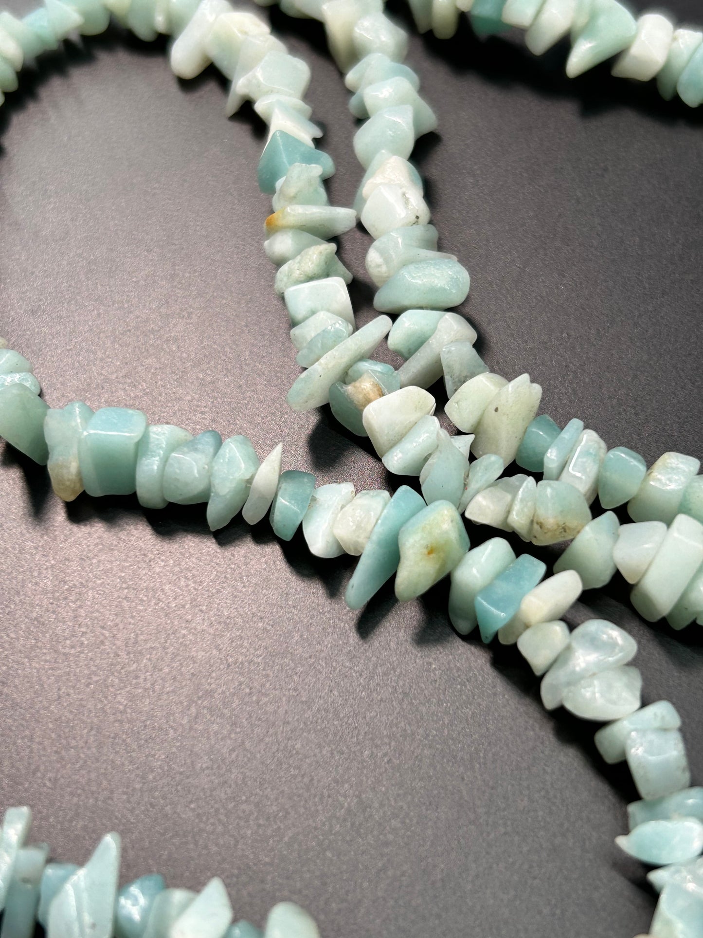 Amazonite Chip Necklace