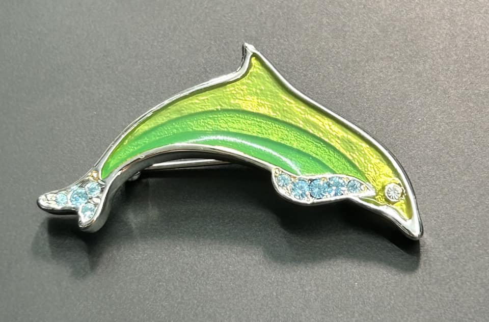 Dolphin Brooch