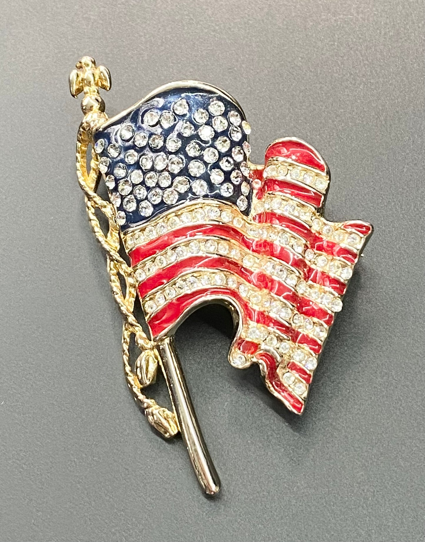 Monet 911 Tribute Brooch