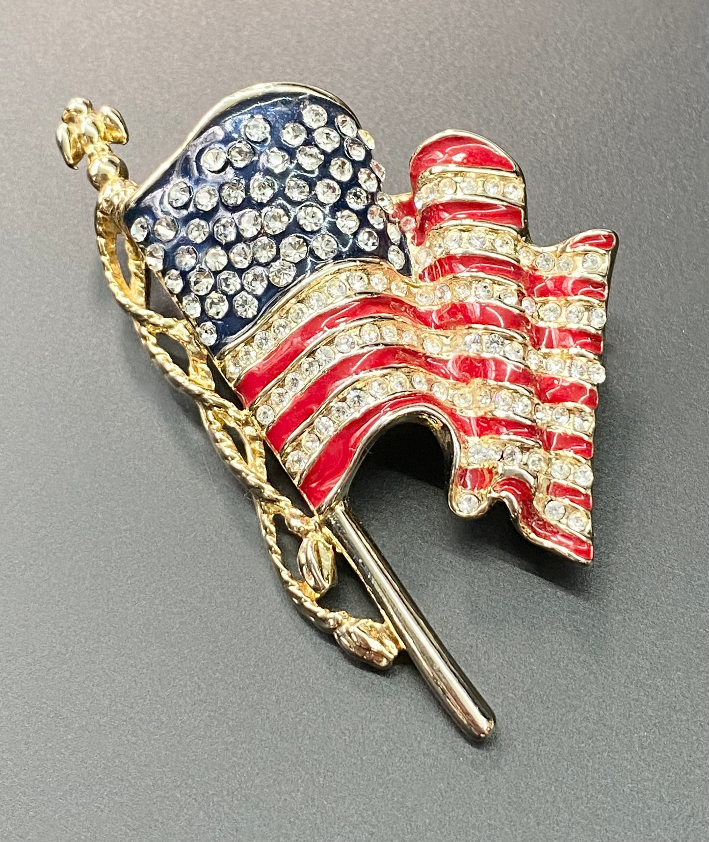 Monet 911 Tribute Brooch