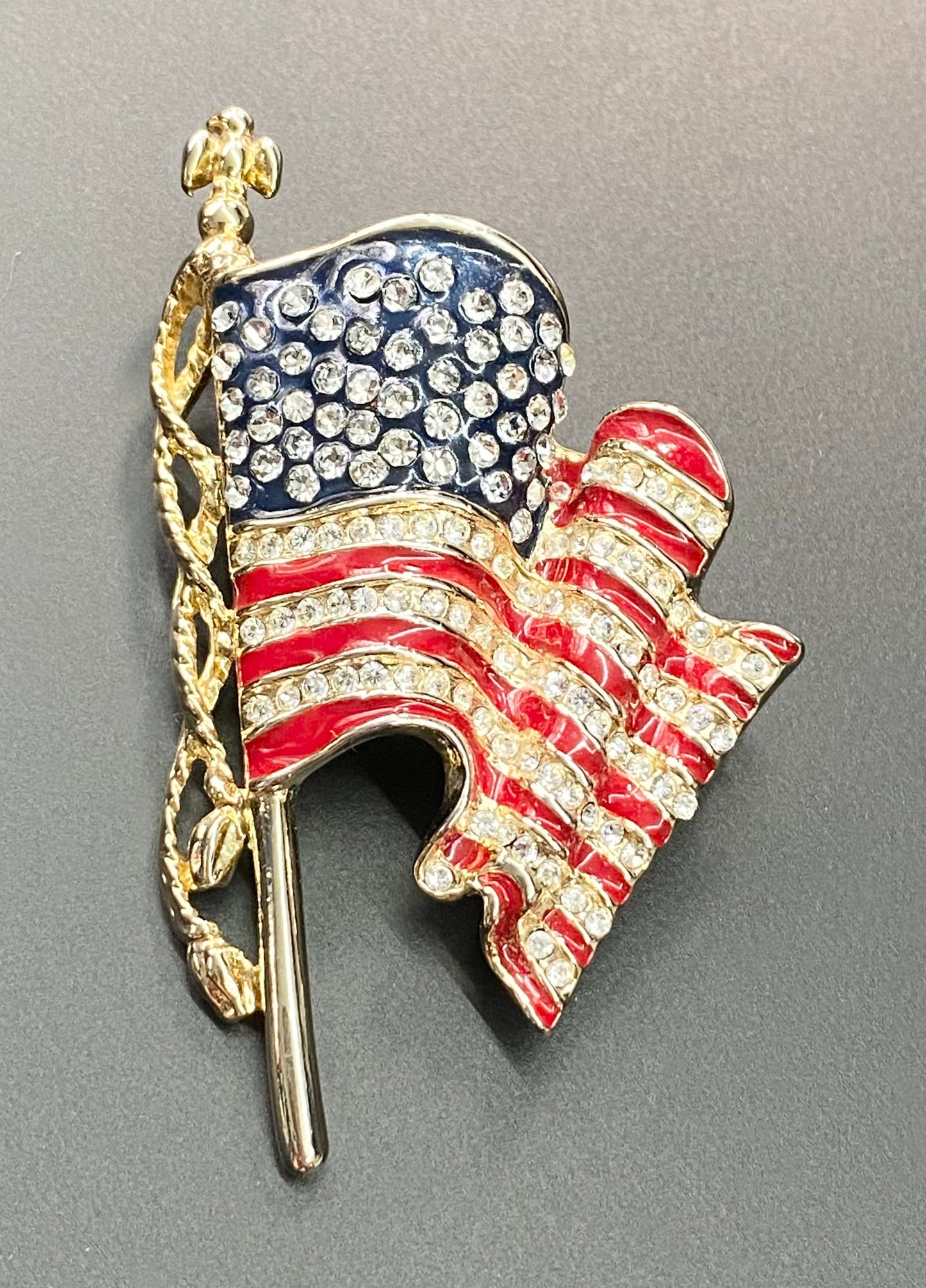 Monet 911 Tribute Brooch