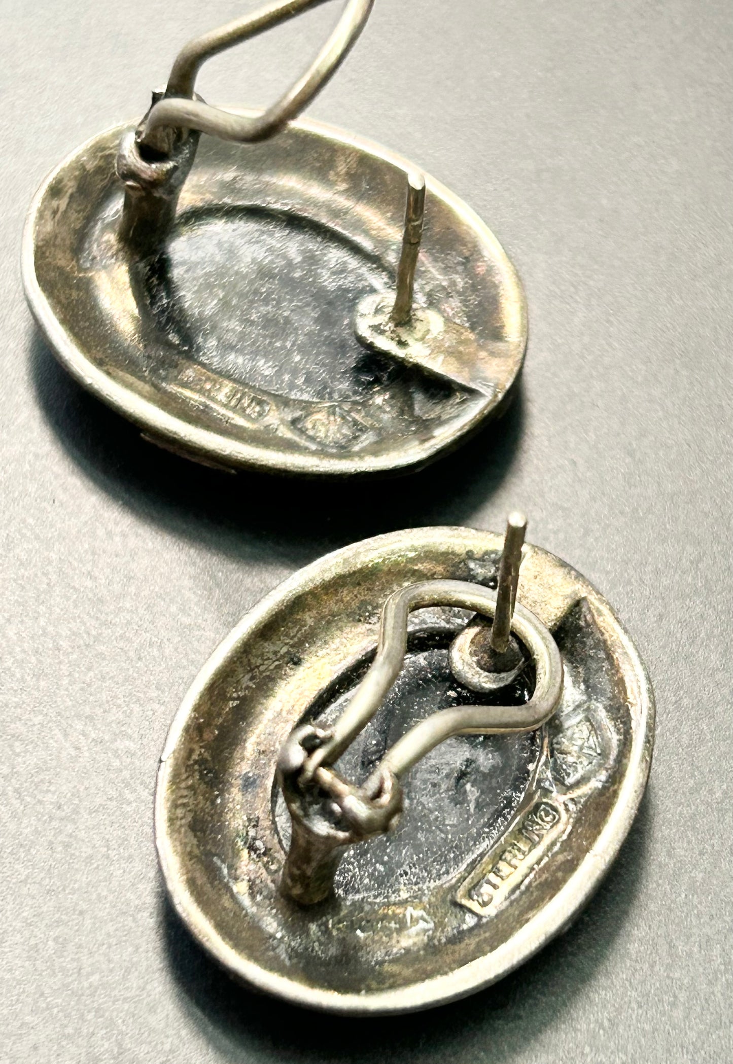 Judith Jack Sterling Silver Roman Centurion Earrings