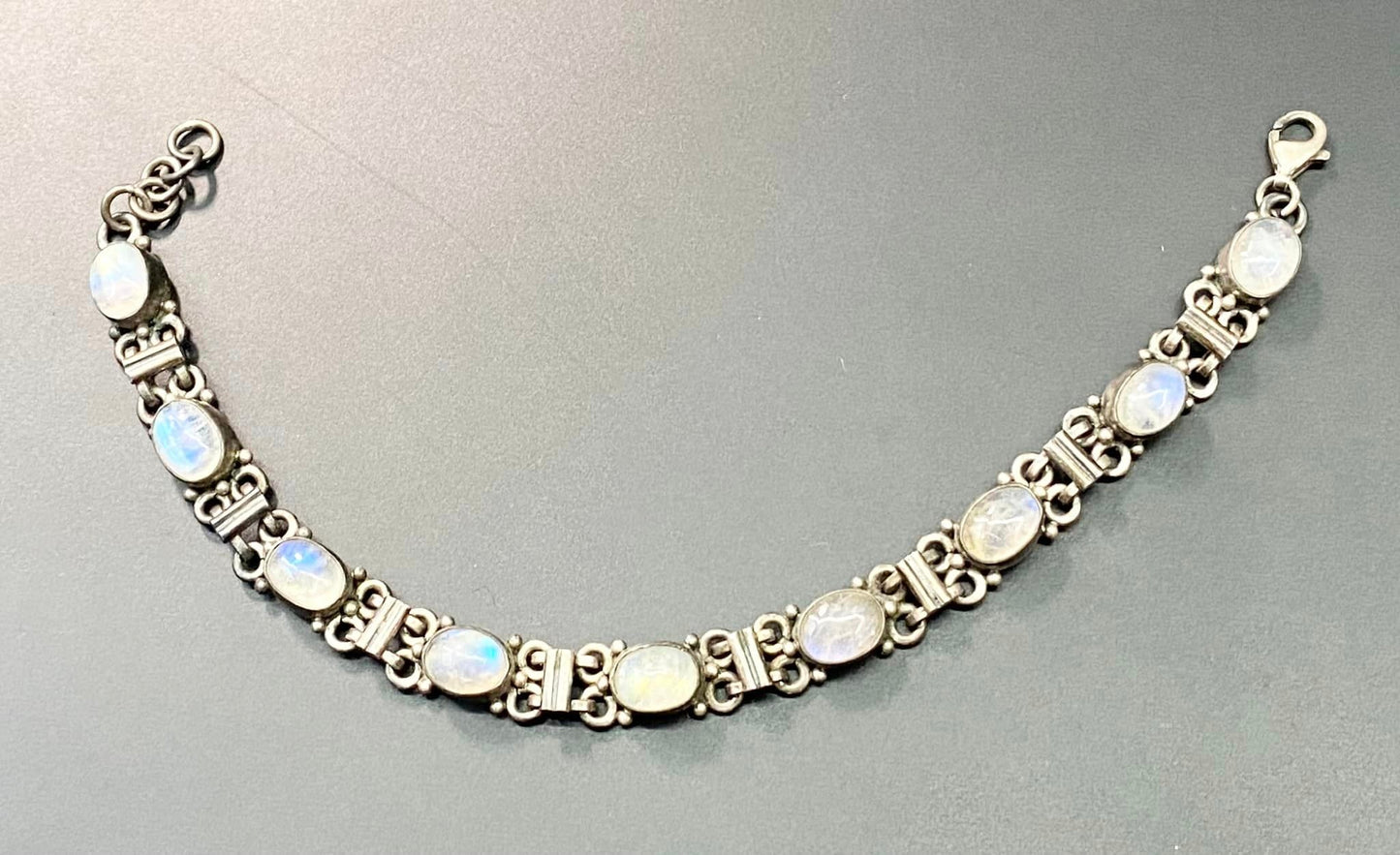 Sterling Silver Moonstone Bracelet
