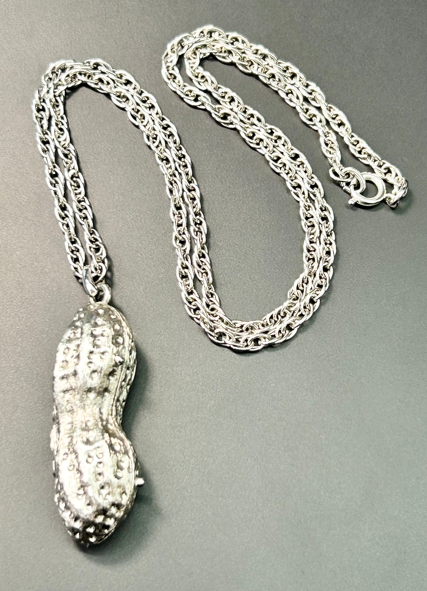 Napier Peanut Locket Necklace