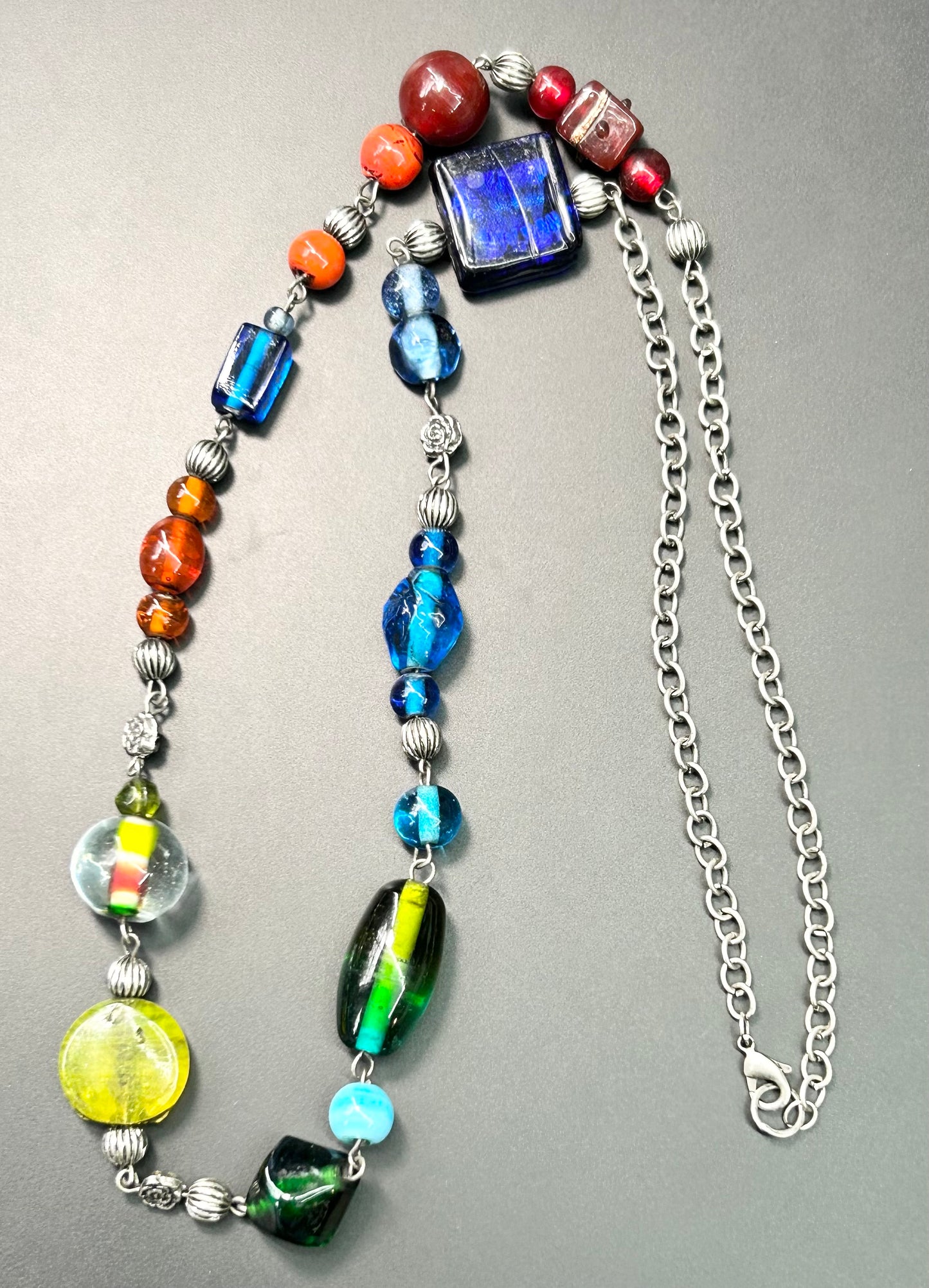 Vintage Glass Necklace