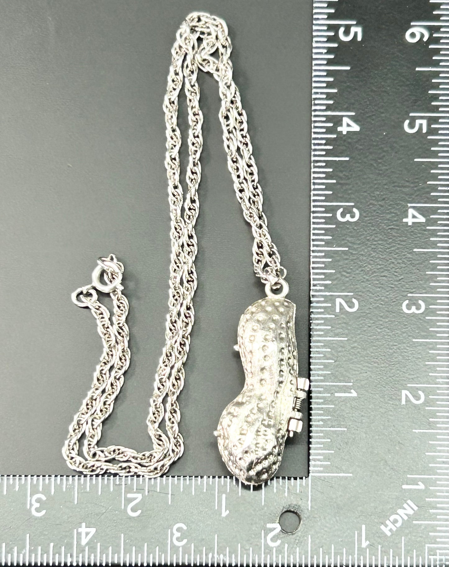 Napier Peanut Locket Necklace