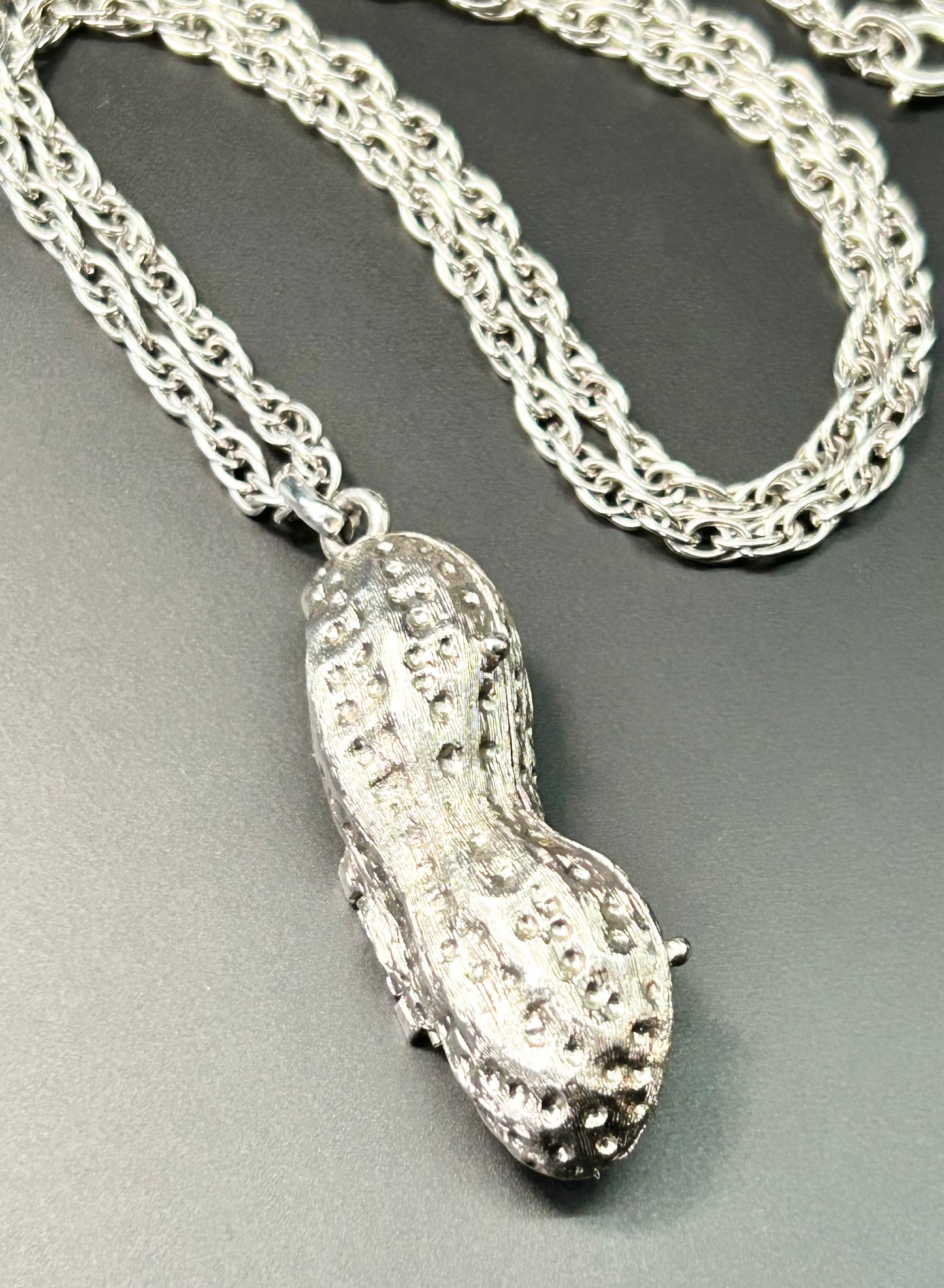 Napier Peanut Locket Necklace