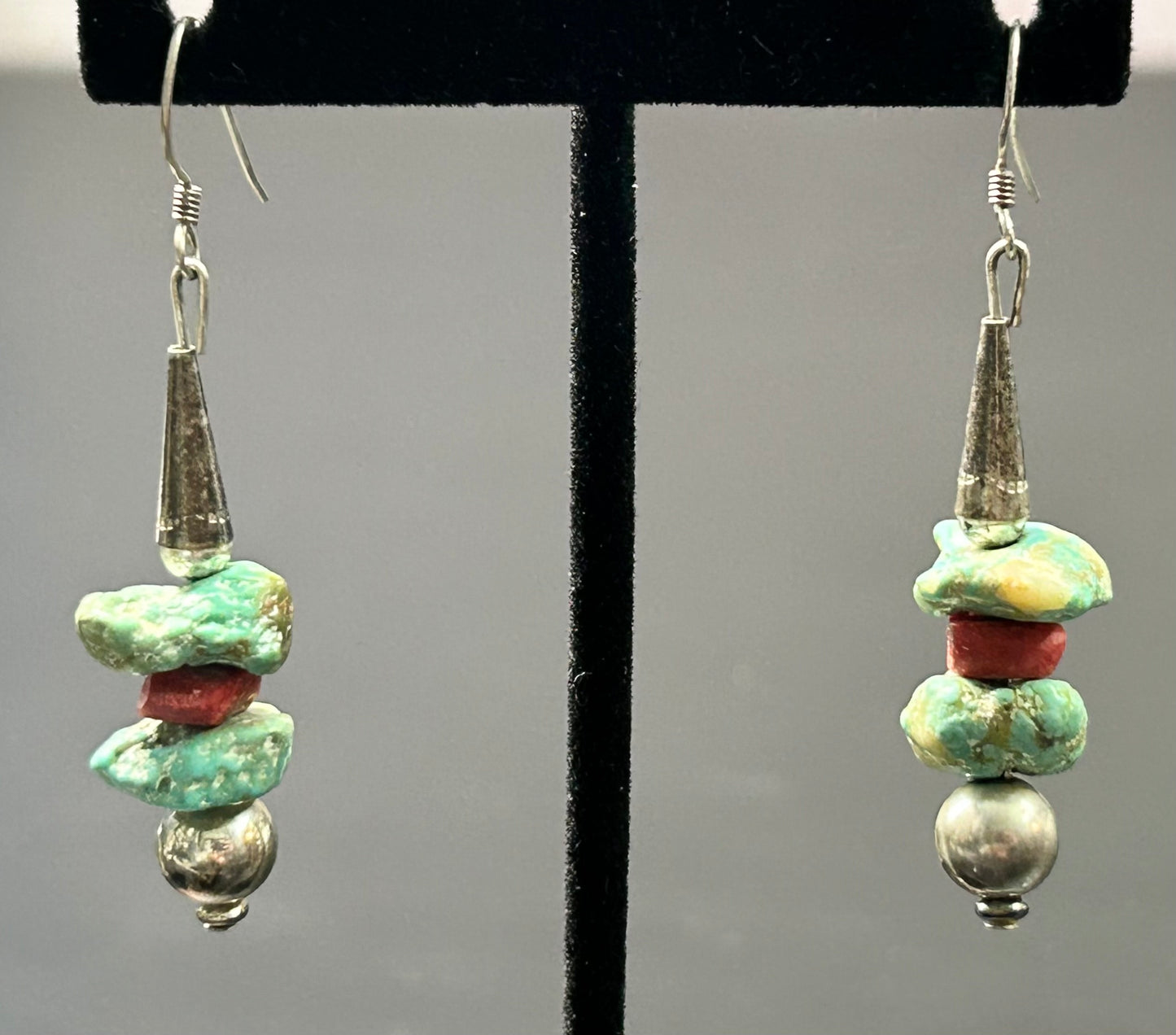 Native American Sterling Silver Earrings