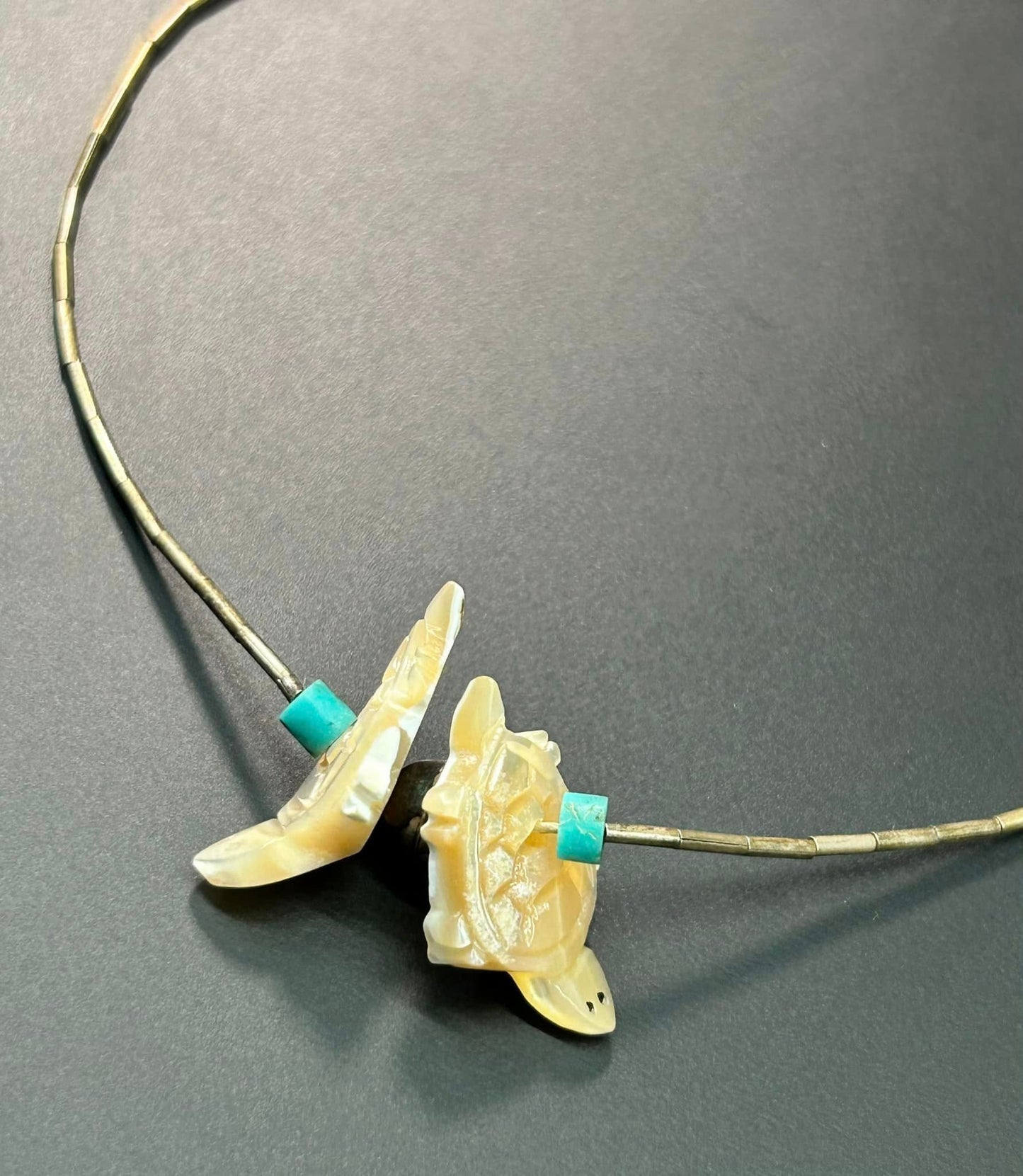 Sterling Liquid Silver Fetish Necklace
