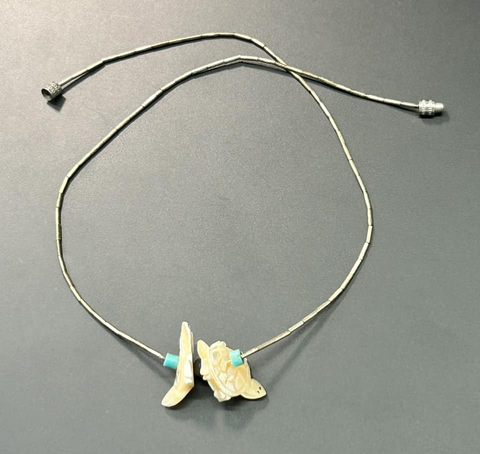 Sterling Liquid Silver Fetish Necklace