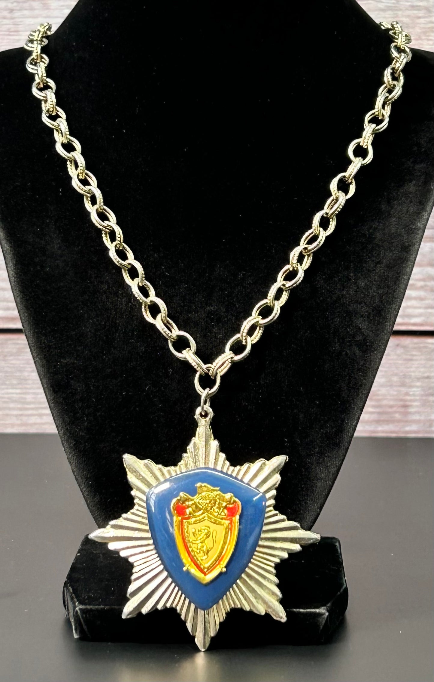 Vintage Heraldic Necklace