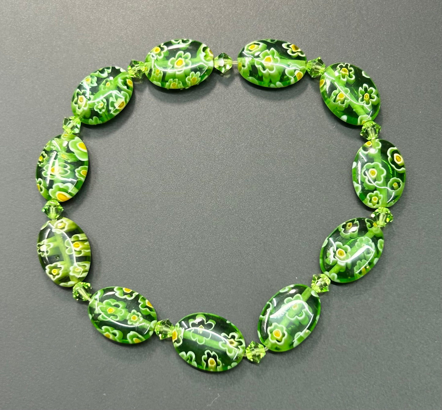 Millefiori Glass Bracelet