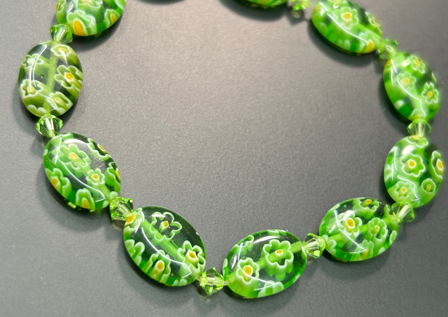 Millefiori Glass Bracelet