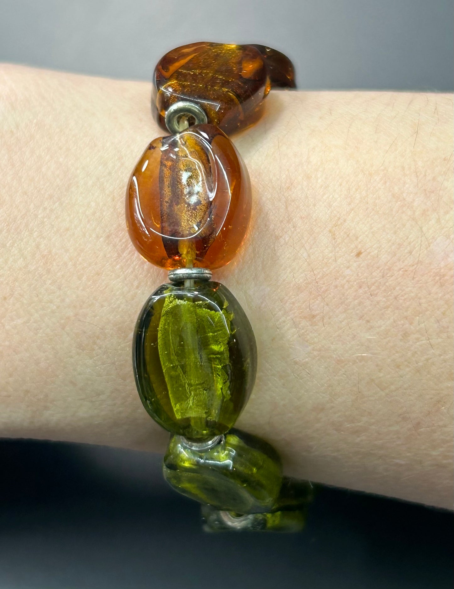 Vintage Glass Bracelet
