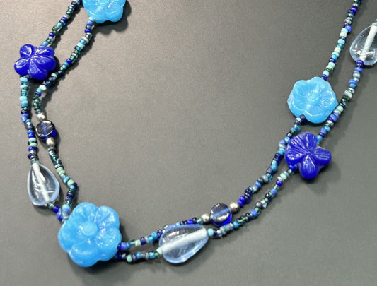 Vintage Glass Necklace