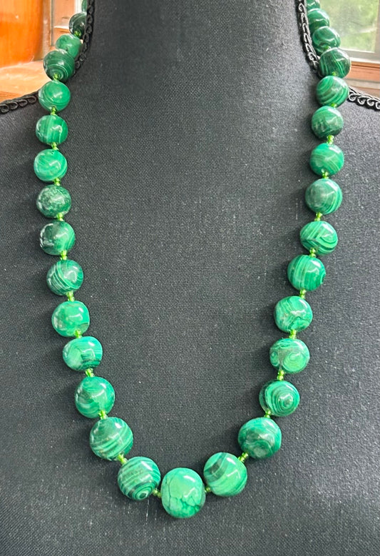 Large Malachite Necklace