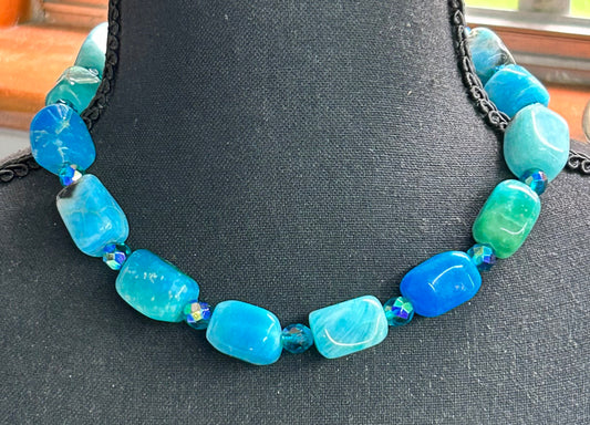 Chunky Amazonite Necklace