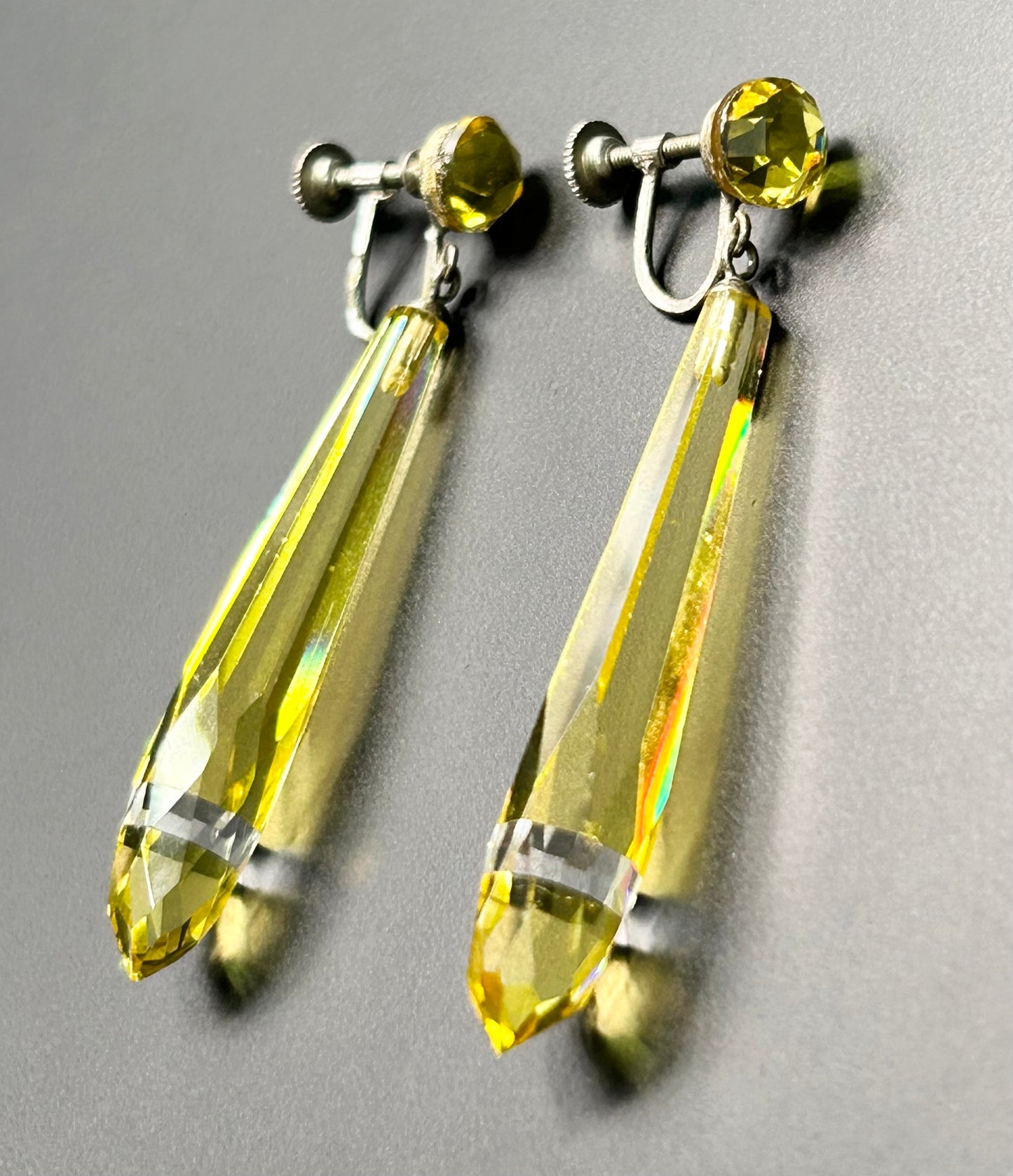 Vintage Uranium Glass Set