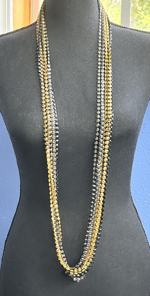 Multi Strand Acrylic Necklace