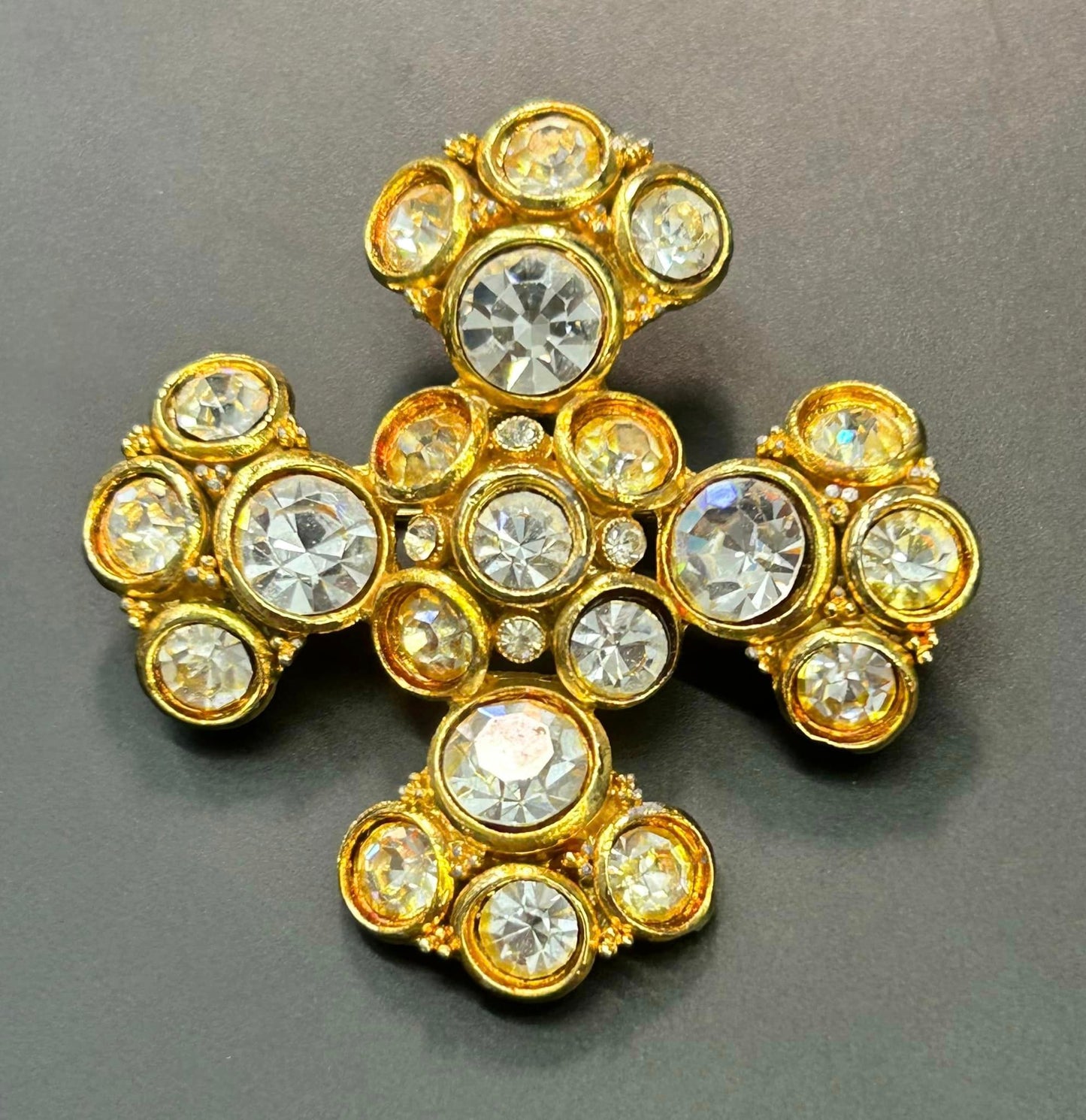 Rhinestone Brooch
