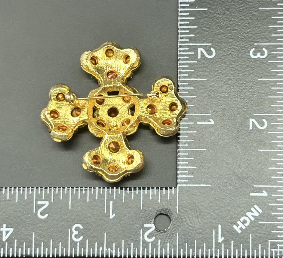 Rhinestone Brooch
