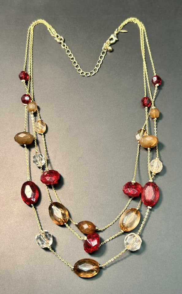 Avon 3 Strand Necklace