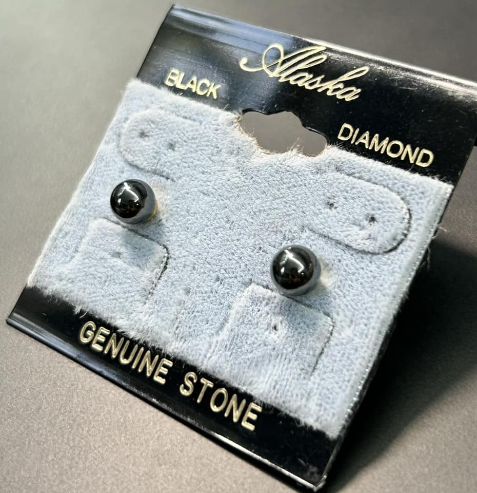 Hematite Stud Earrings