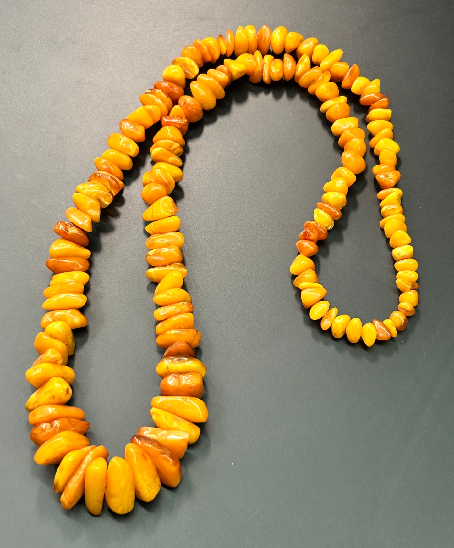 Amber Chip Necklace