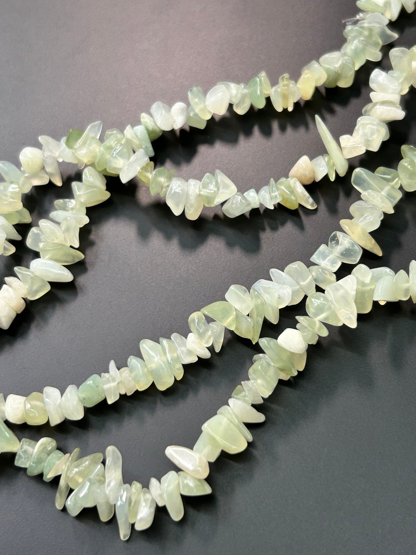 Serpentine Chip Necklace