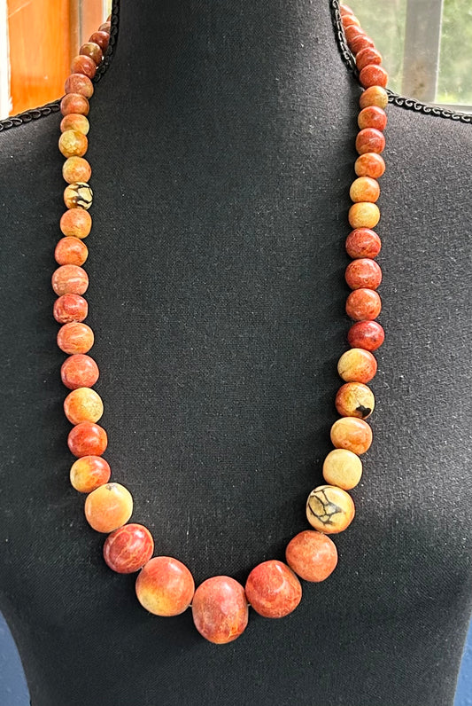 Sponge Coral Necklace