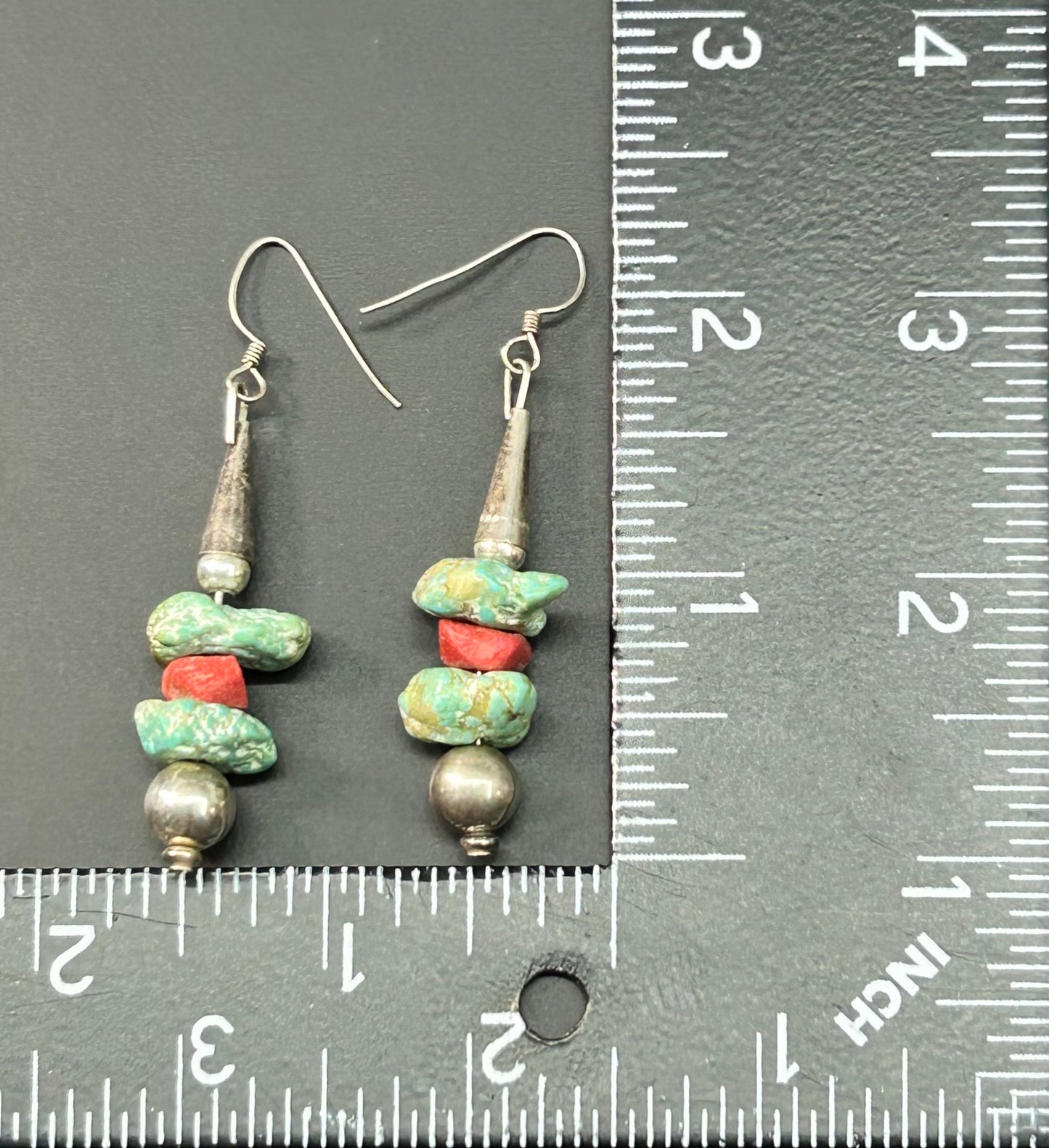 Native American Sterling Silver Earrings