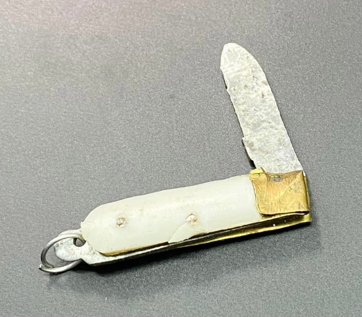 Vintage Knife Pendant or Charm