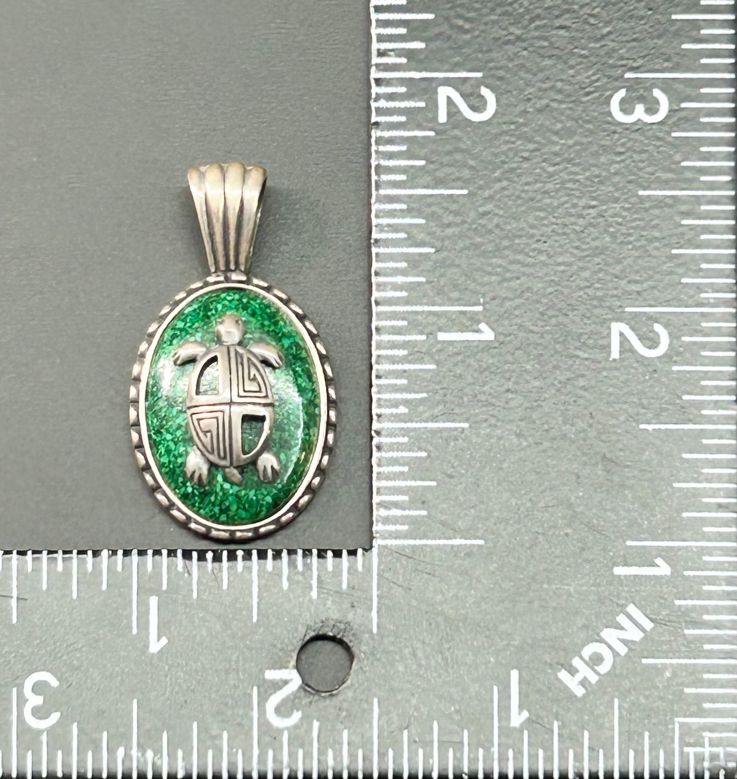 Carolyn Pollack Relios Sterling Silver Turtle Pendant