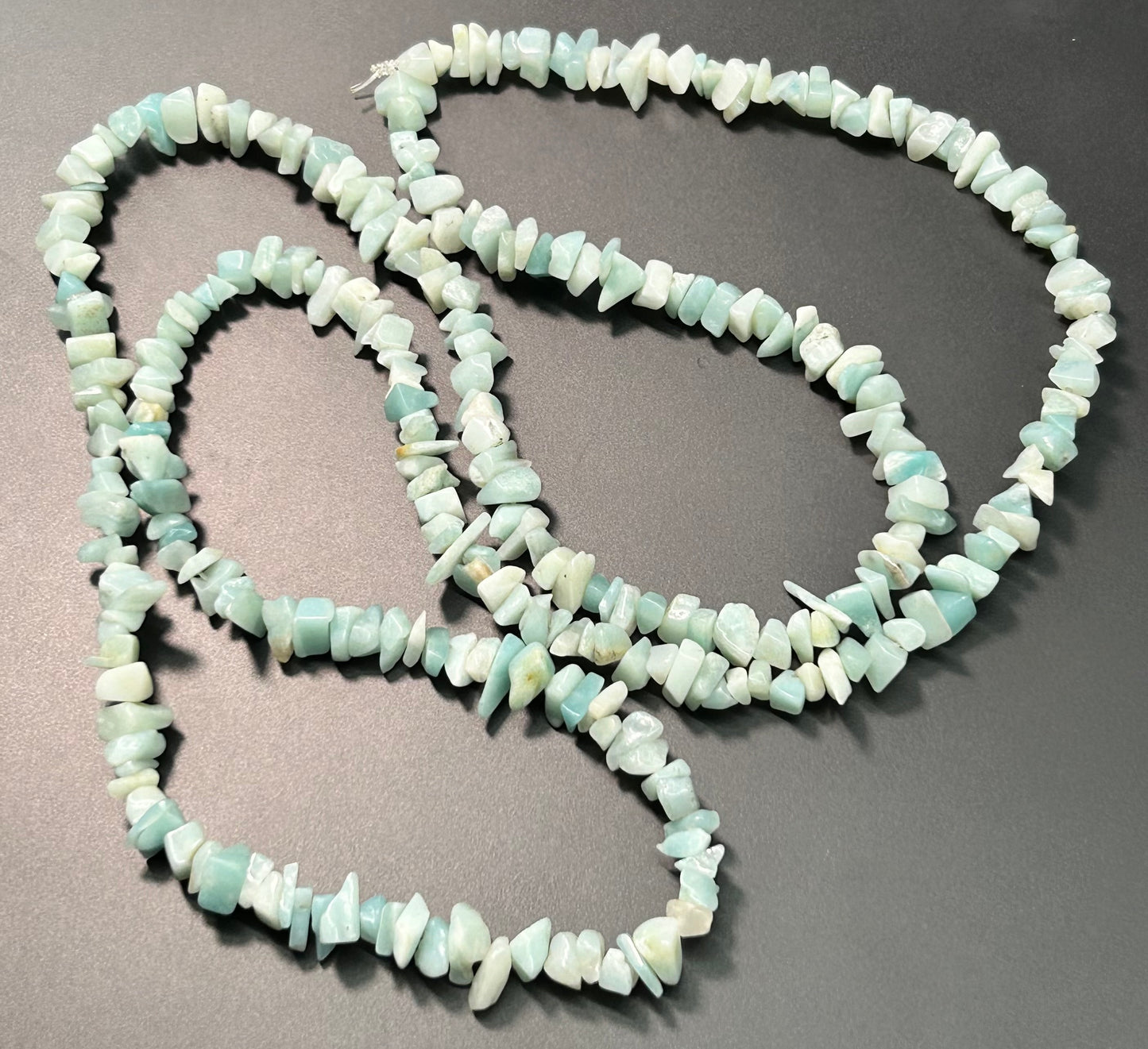 Amazonite Chip Necklace