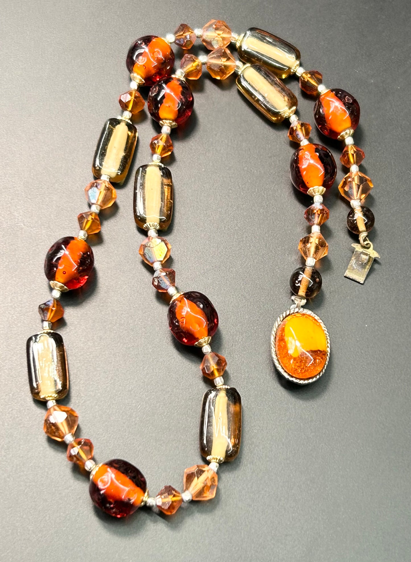 Vintage Glass Necklace